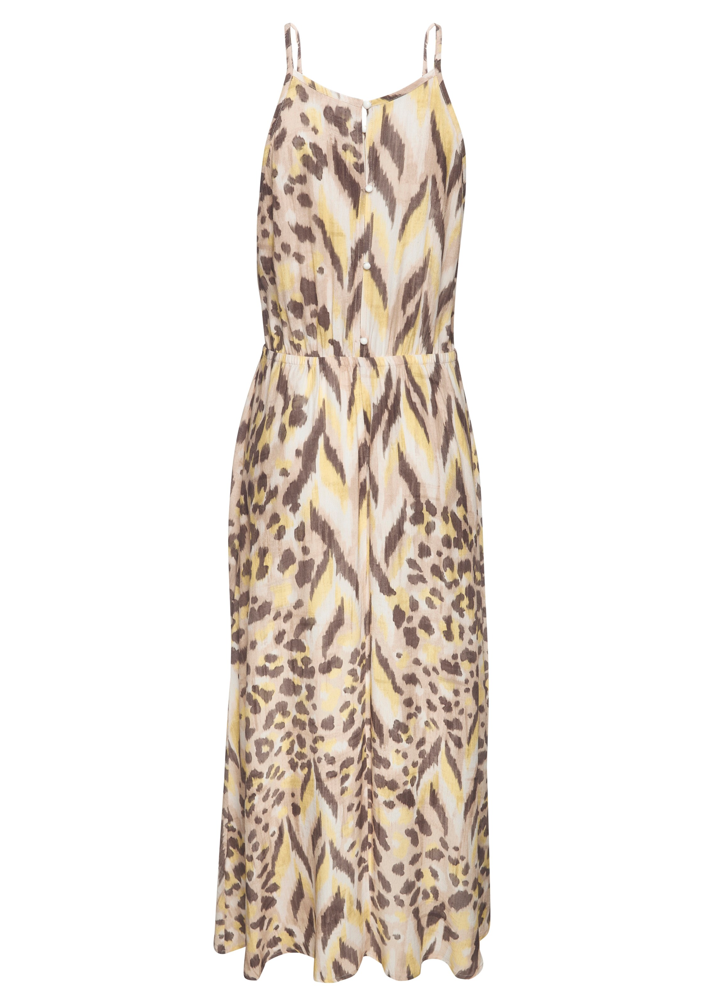LASCANA Kleid in Beige