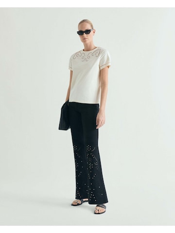 Scalpers Regular Studs Suit Pant ' ' in Schwarz: Vorderseite