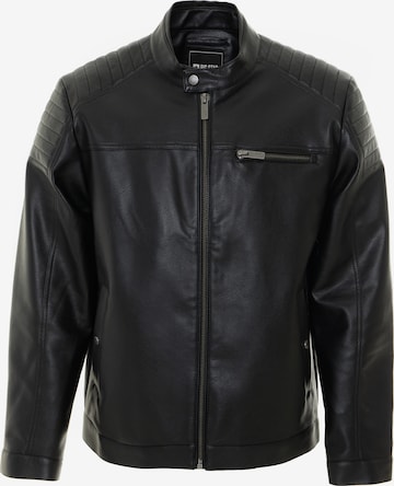 BIG STAR Between-Season Jacket 'Faris' in Black: front