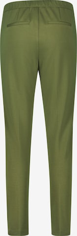 Slimfit Pantaloni con piega frontale di zero in verde