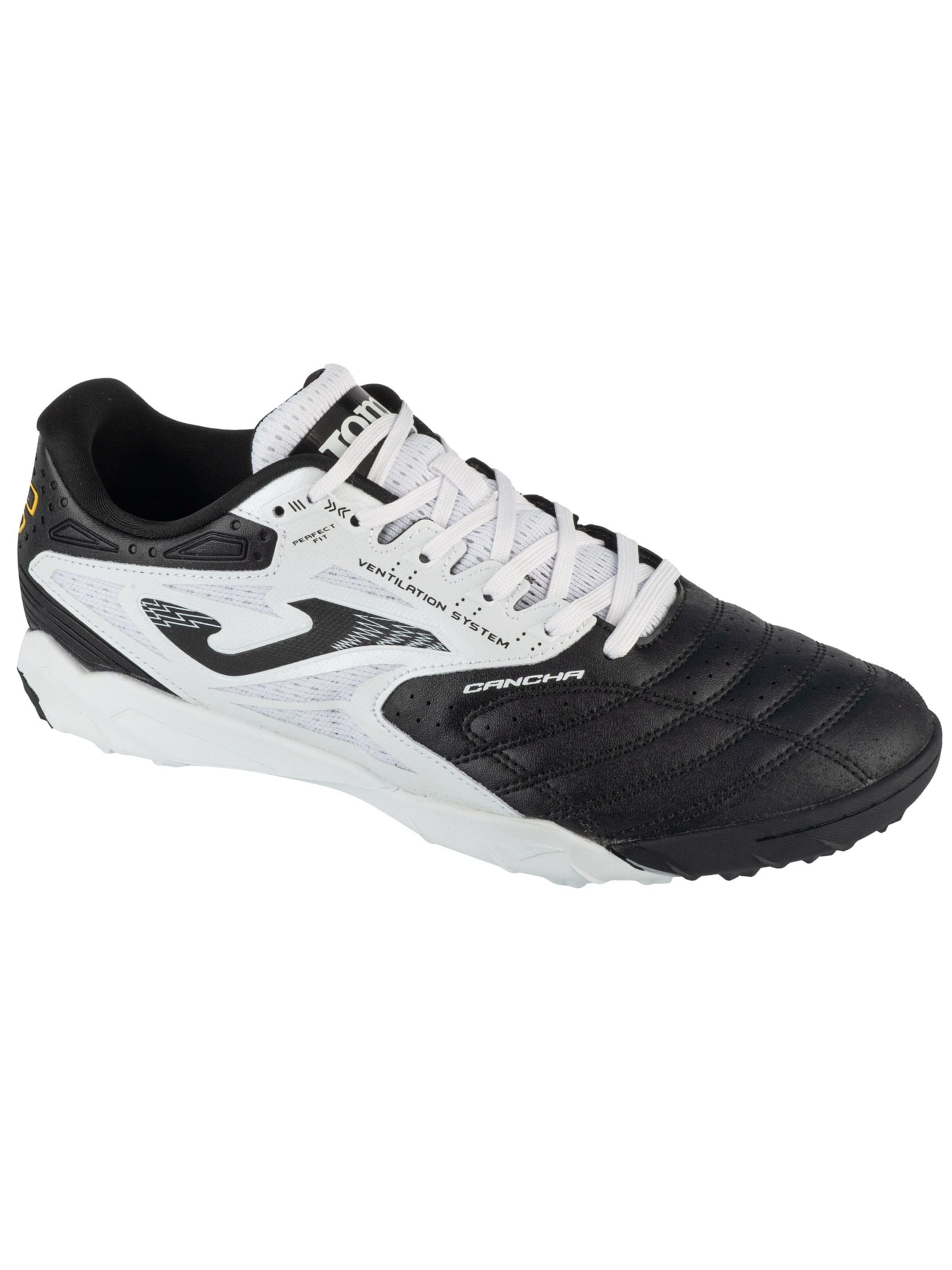 JOMA Voetbalschoen 'Cancha 25 CANS TF' in Zwart: voorkant