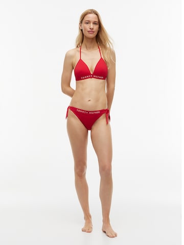 Tommy Hilfiger Underwear Triangle Bikini top in Red