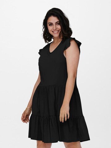 ONLY Carmakoma Φόρεμα 'April' σε μαύρο: μπροστά