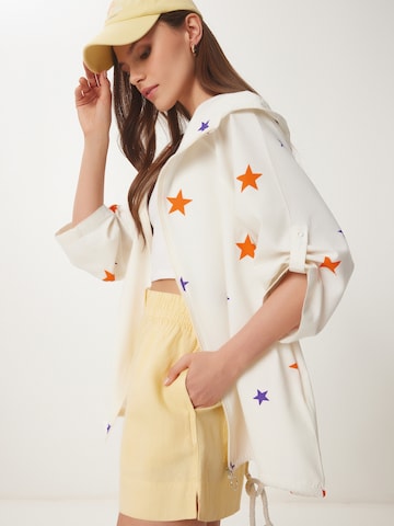 Happiness İstanbul Φθινοπωρινό και ανοιξιάτικο μπουφάν σε μπεζ