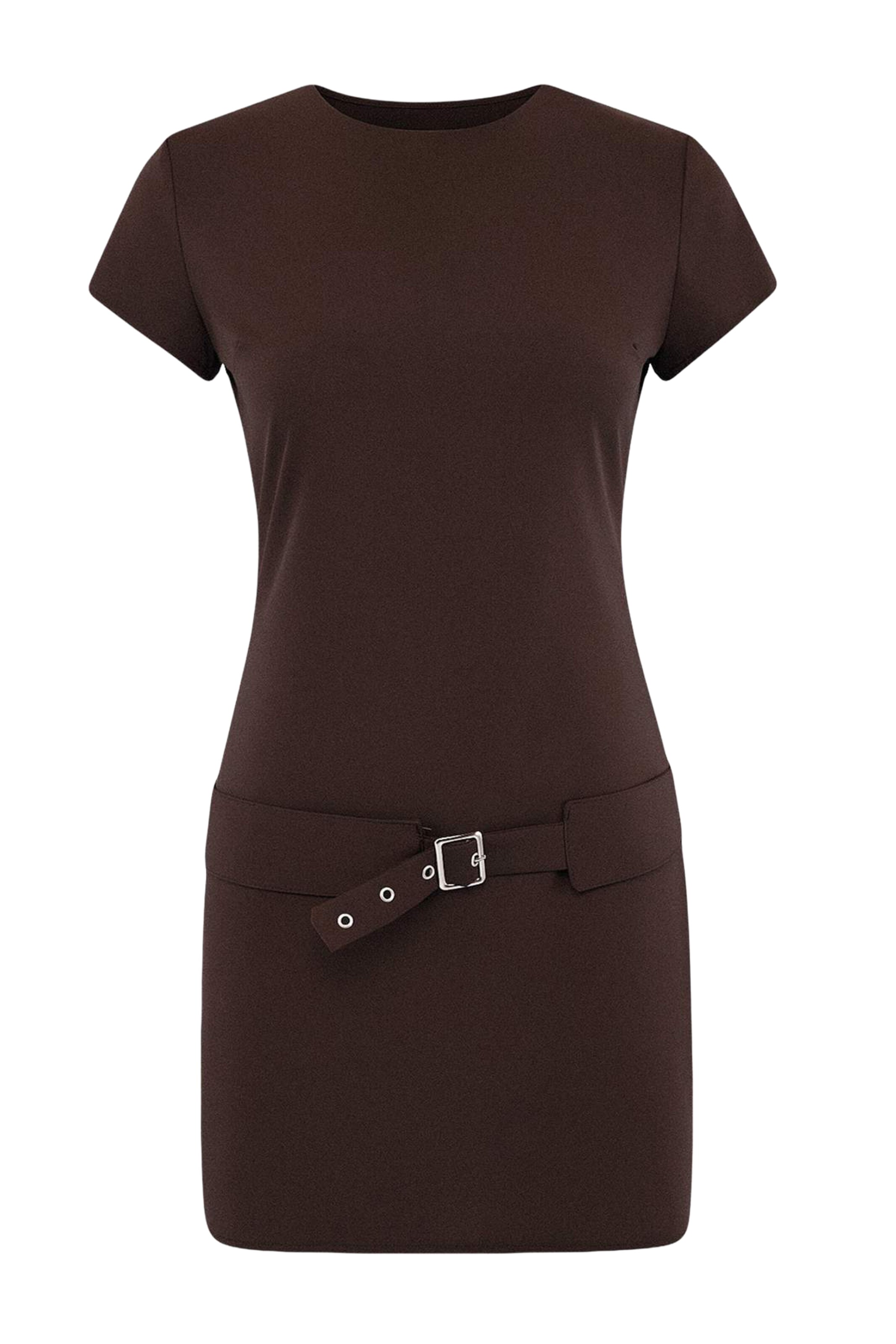 Trendyol Dress in Brown: front