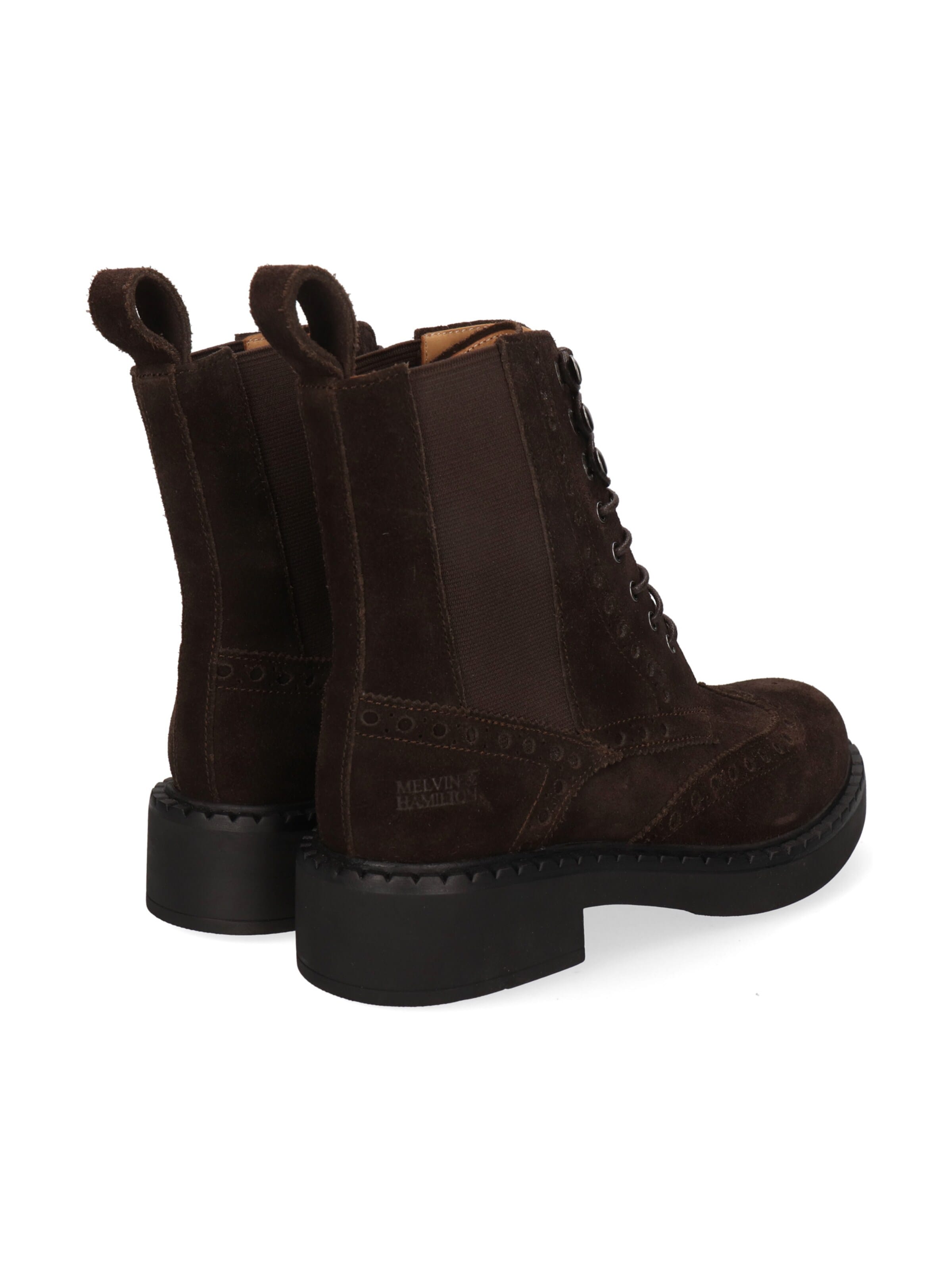 MELVIN & HAMILTON Schnürstiefel 'Pia 4'‌‌‌‌‌ in Braun