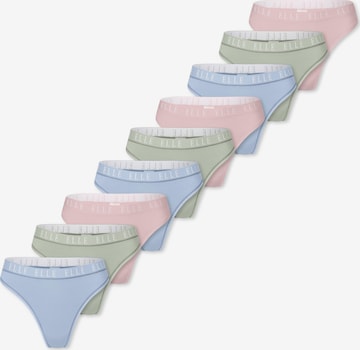 ELLE String ' Logo ' in Blauw: voorkant