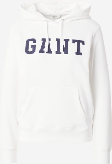 GANT Sportisks džemperis, krāsa - nebalināts / melns, Preces skats
