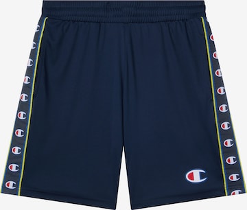 Pantalon Champion Authentic Athletic Apparel en bleu : devant