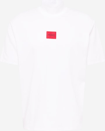 T-Shirt 'Dabagari214' HUGO Red en blanc : devant