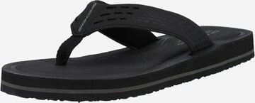 SKECHERS Teenslippers 'Tocker' in Zwart: voorkant