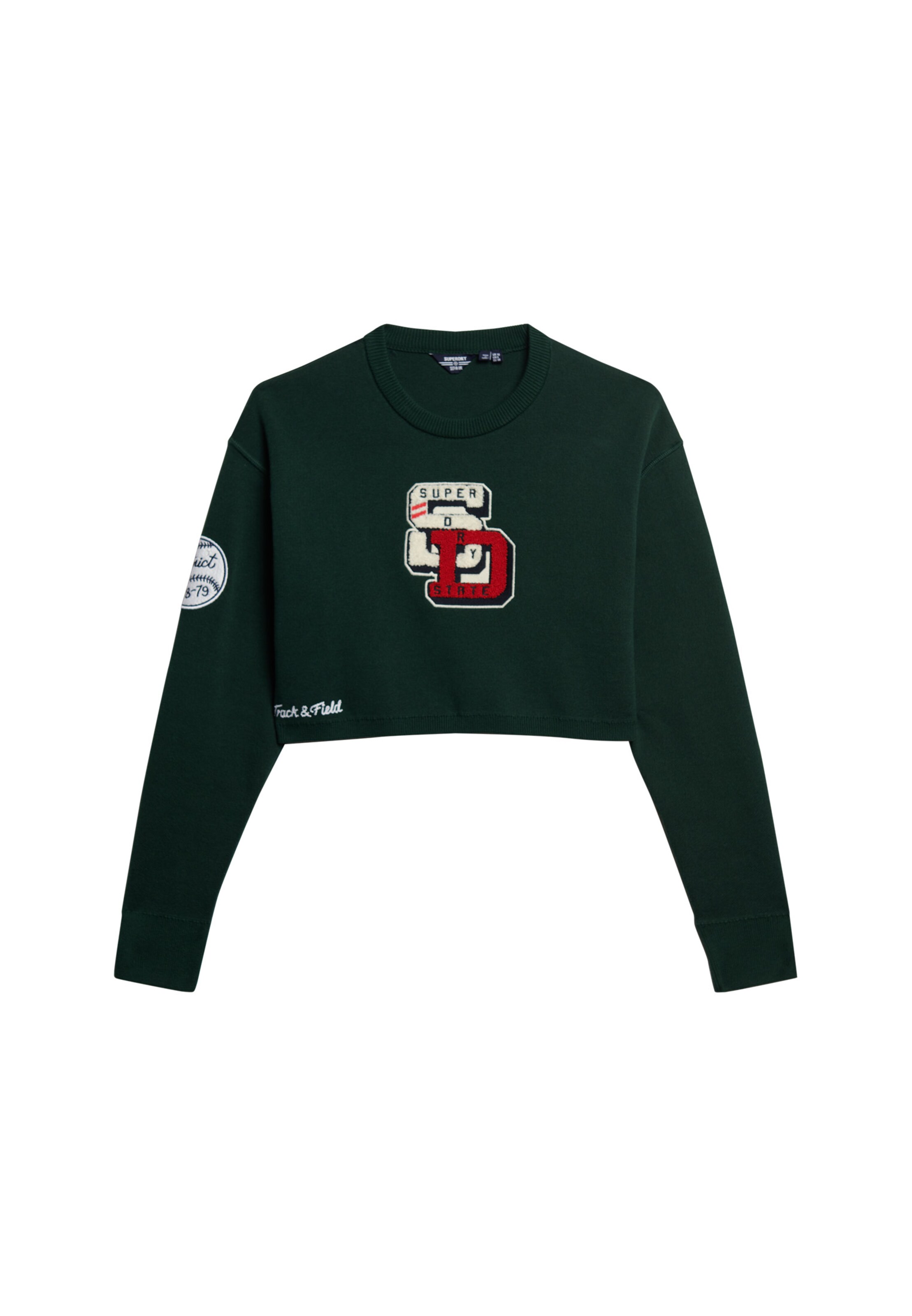 Pull-over Superdry & Co en vert : devant