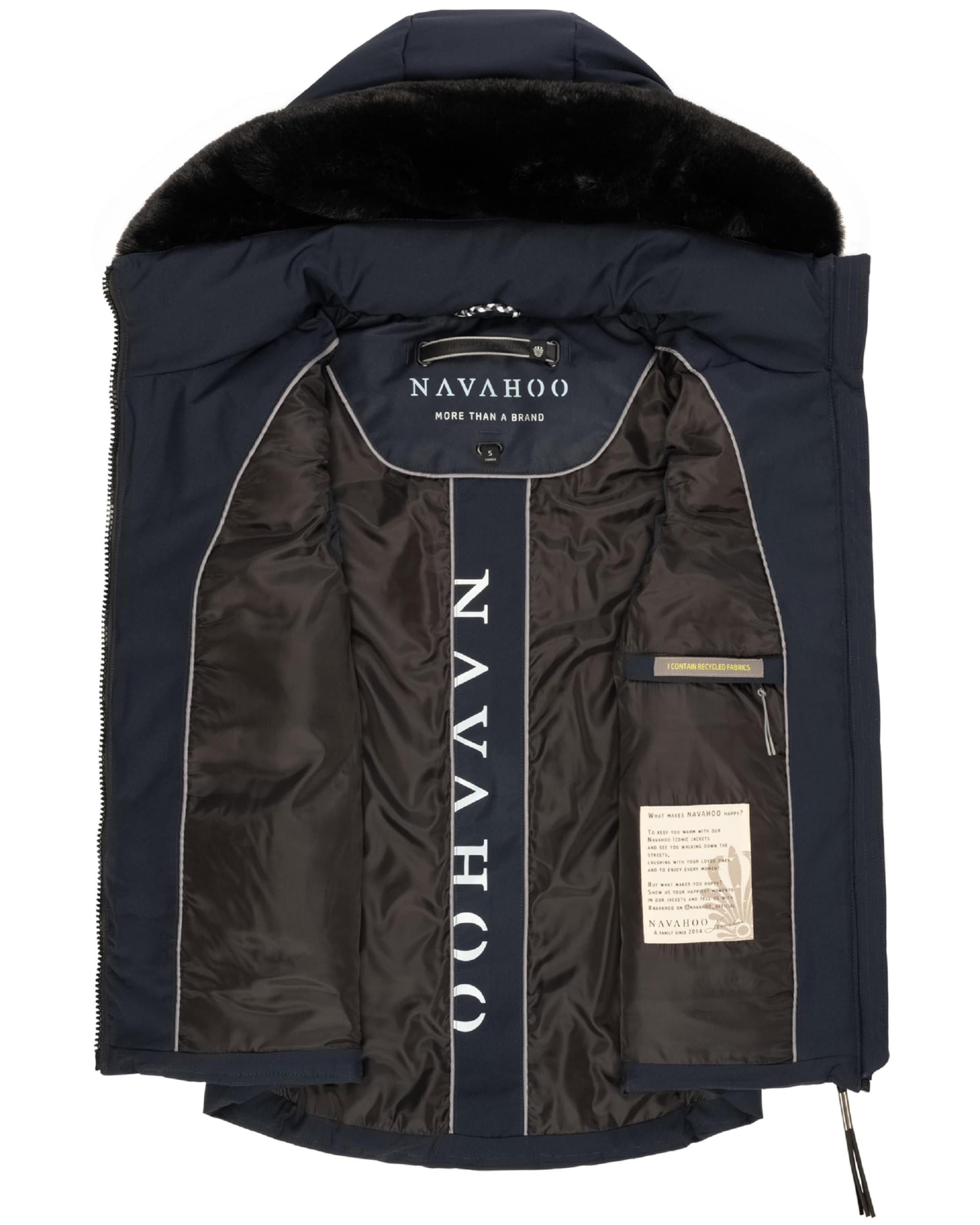NAVAHOO Vest 'Zimthäschen XIV' in Blue