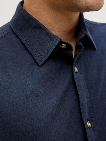 JACK & JONES Средняя посадка Рубашка 'JJESummer' в Синий