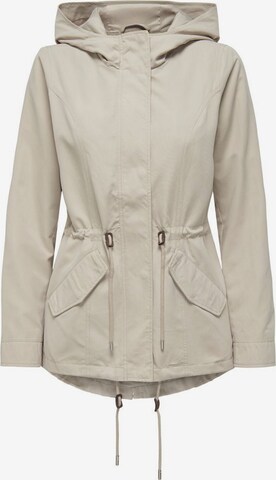 ONLY Between-Seasons Parka in Beige: front