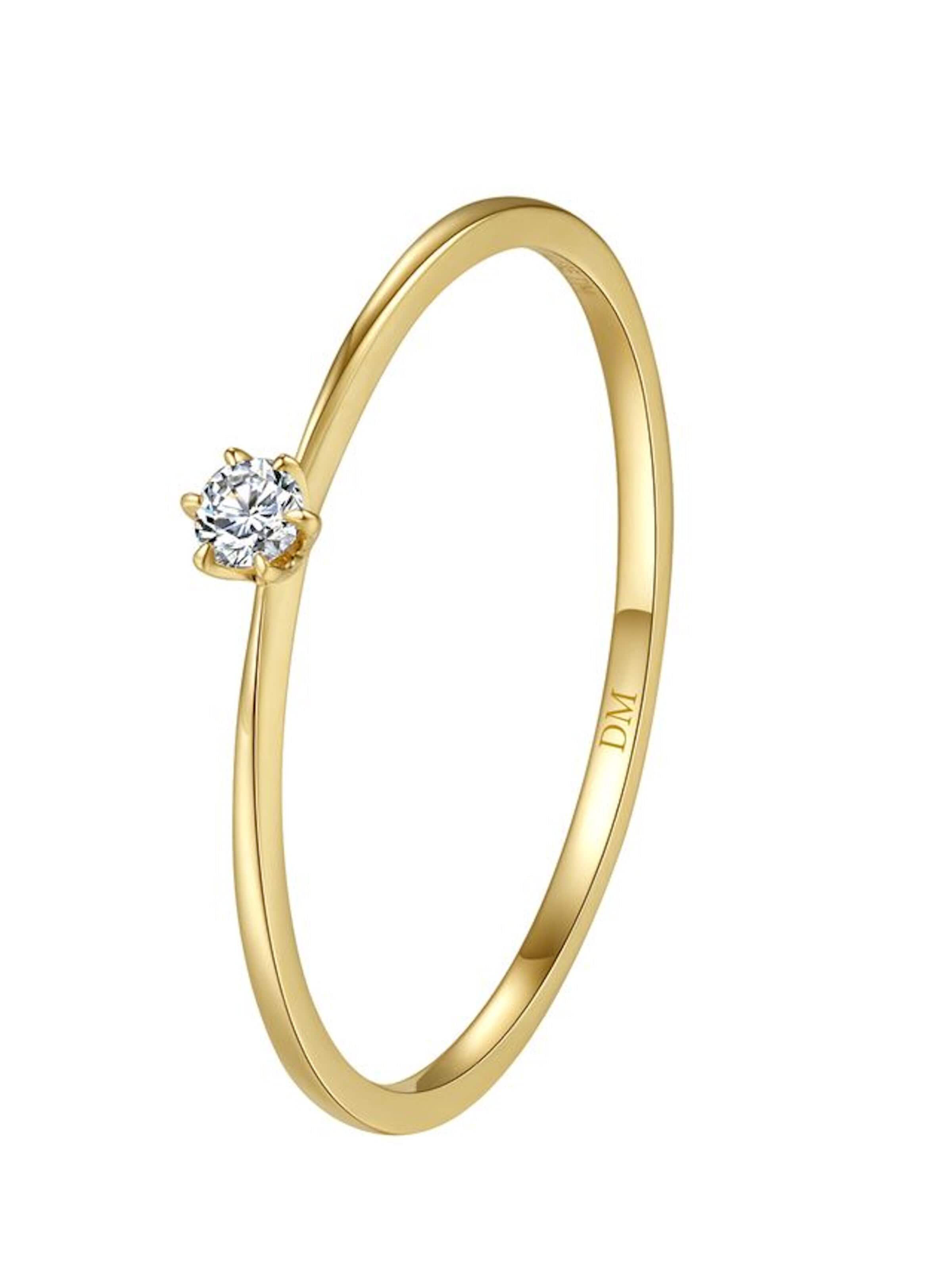Dear Me Ring 'Completion Aura Ring' in Gold: front