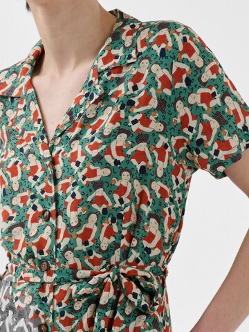 Abito camicia di Anou Anou in verde