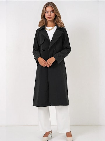 Bigdart Between-Seasons Coat 'Trenchcoats' in Black