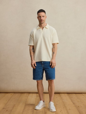 DAN FOX APPAREL Regular Панталон 'Fabrice' в синьо