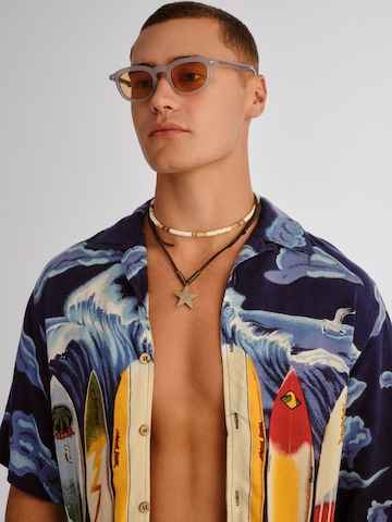 LE SPECS Zonnebril 'HEART THROB' in Grijs