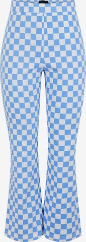 PIECES Flared Broek 'Sabina' in Blauw: voorkant