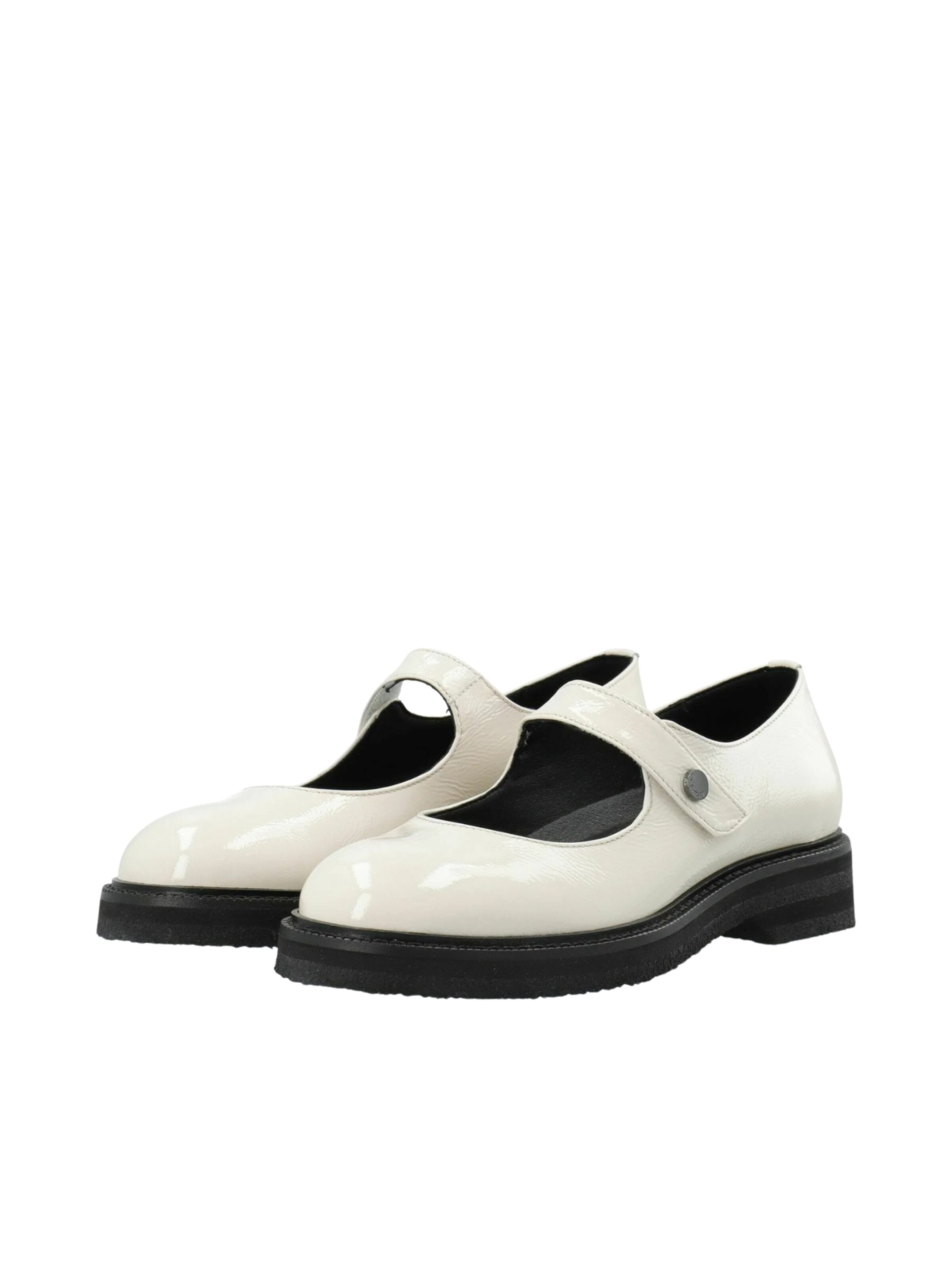 Ca'Shott Nauhaballerina 'Betty' värissä valkoinen