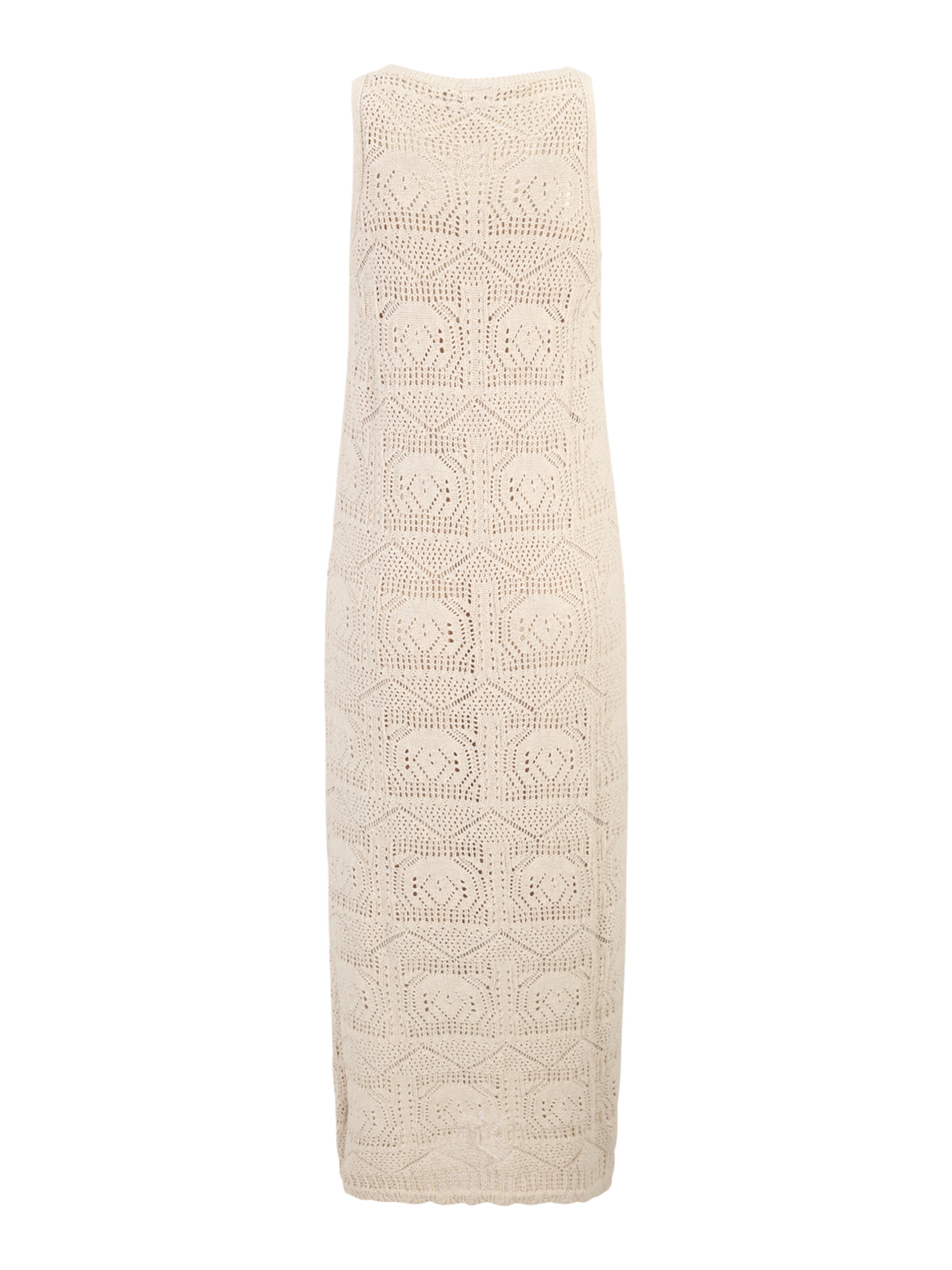Only Maternity Knit dress 'OLMBEACH' in Beige