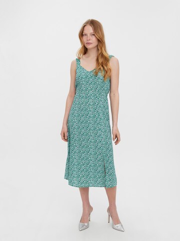 VERO MODA - Vestido 'Splash' em verde