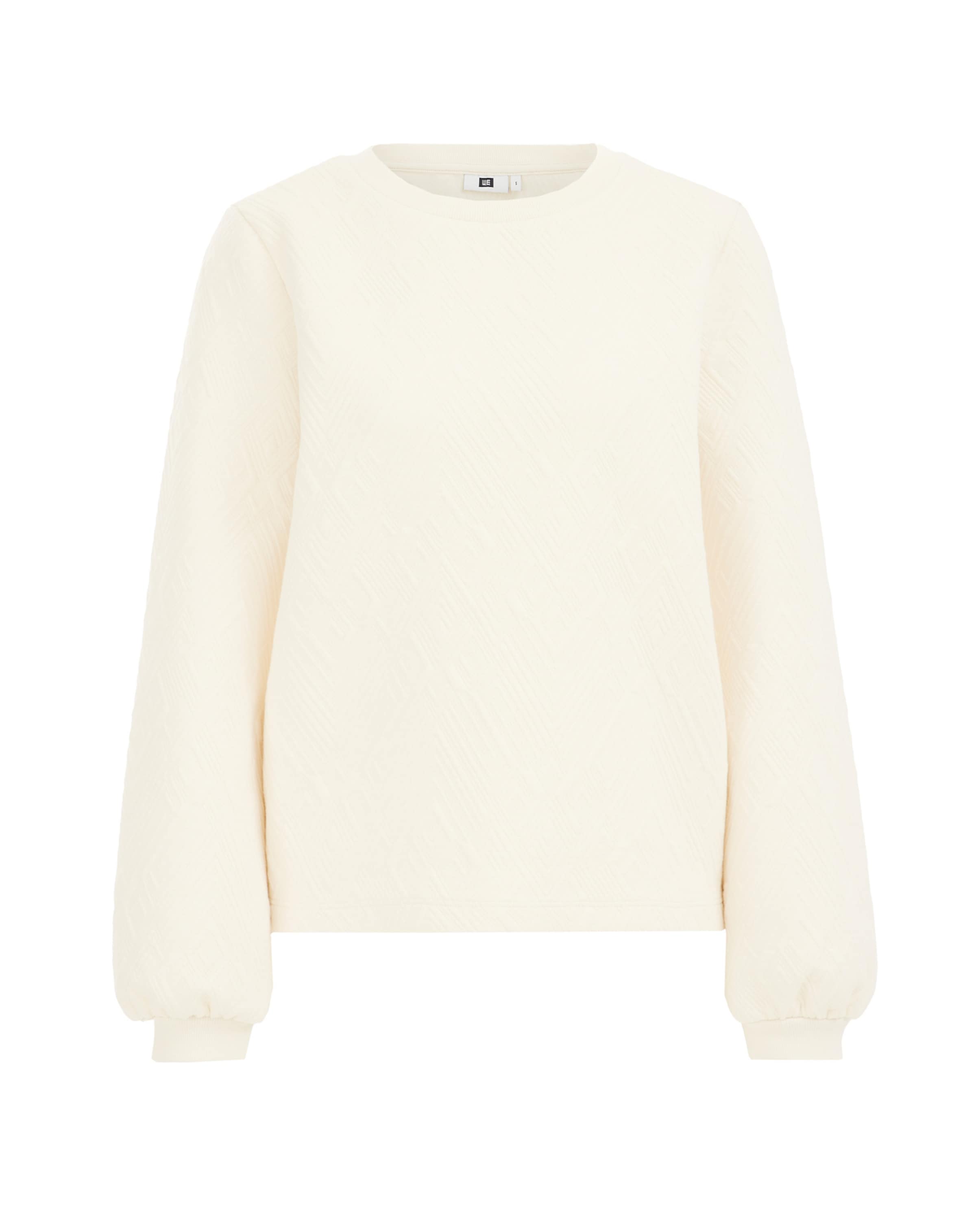 WE Fashion Sudadera en XS en offwhite, Vista del producto
