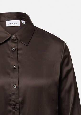 COMMA Blouse in Bruin