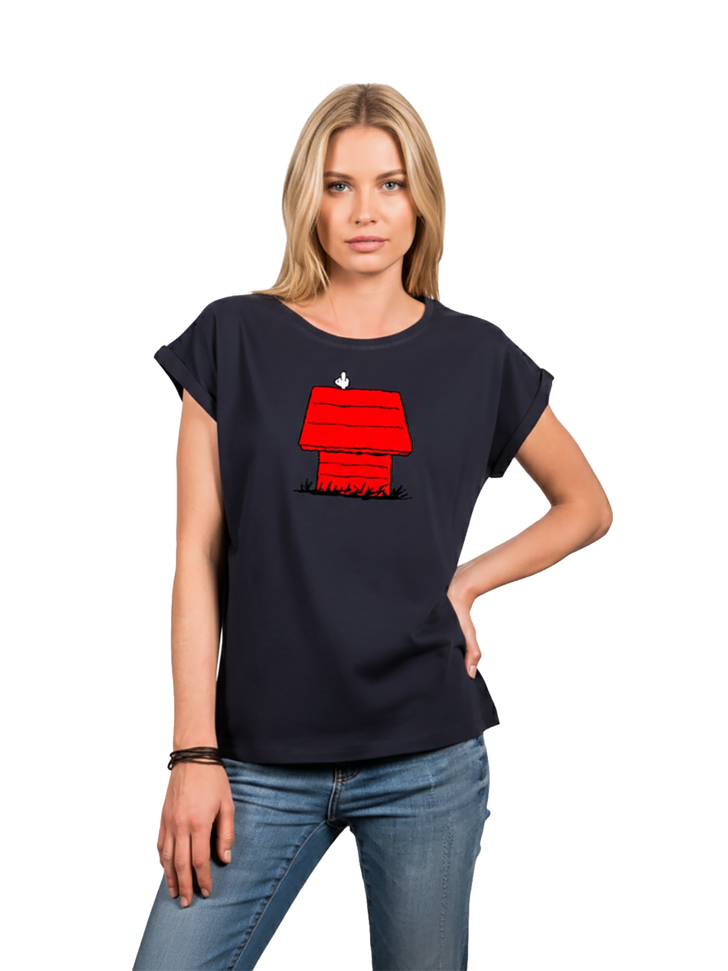 MAKAYA Shirt 'Dog House' in Blue: front