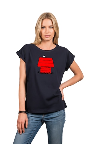 MAKAYA Shirt 'Dog House' in Blue: front