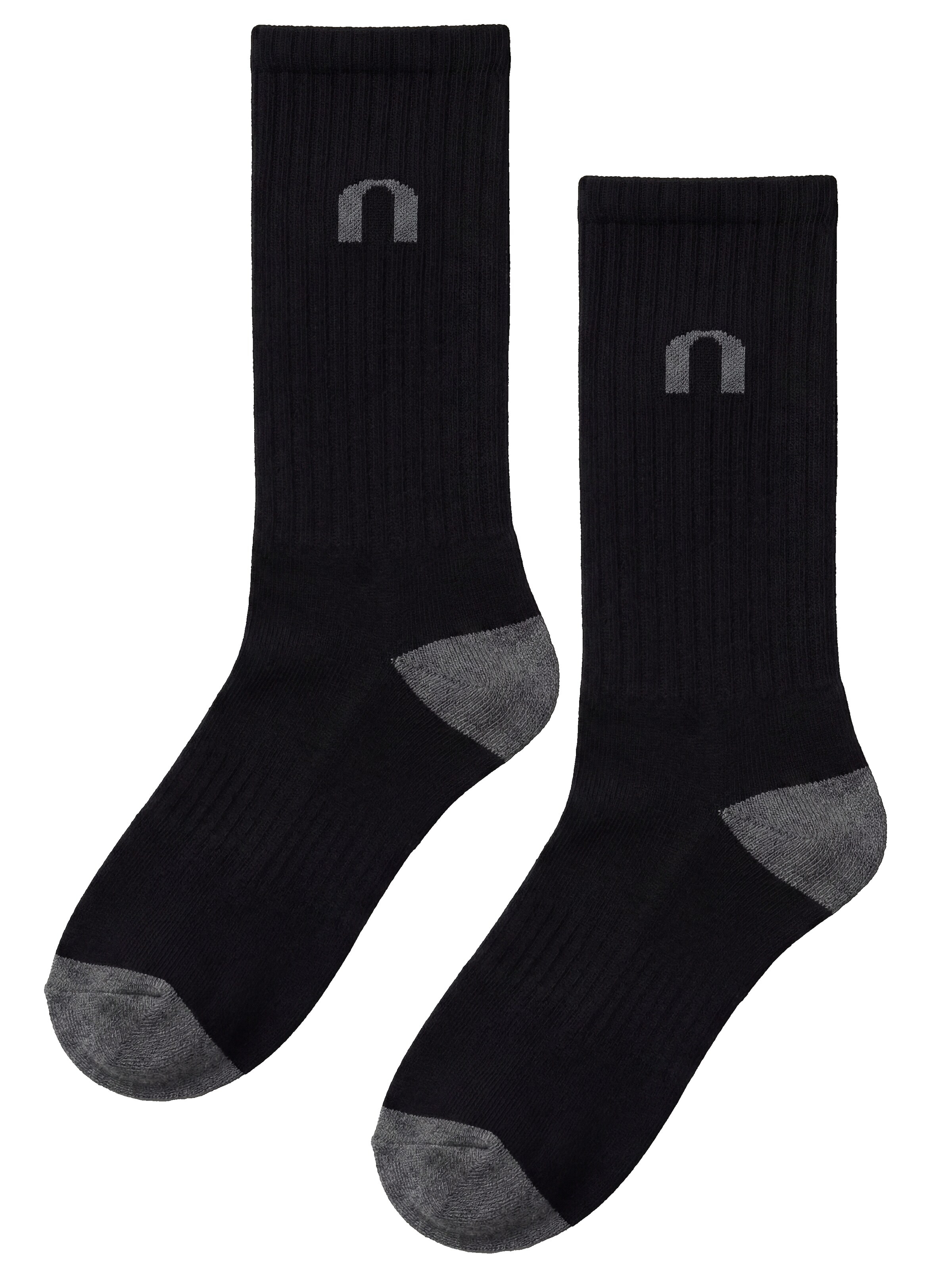 normani Sportsocken '4 Paar Sportsocken / Tennissocken Motiv Früchte Fruits Sommer'‌‌‌ in 35-38 in schwarz, Produktansicht