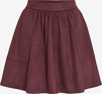 VILA Rok 'Choose' in Rood: voorkant