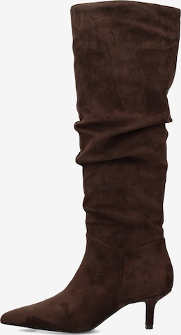 Boots 'ANITA' POSH by Poelman en marron : devant