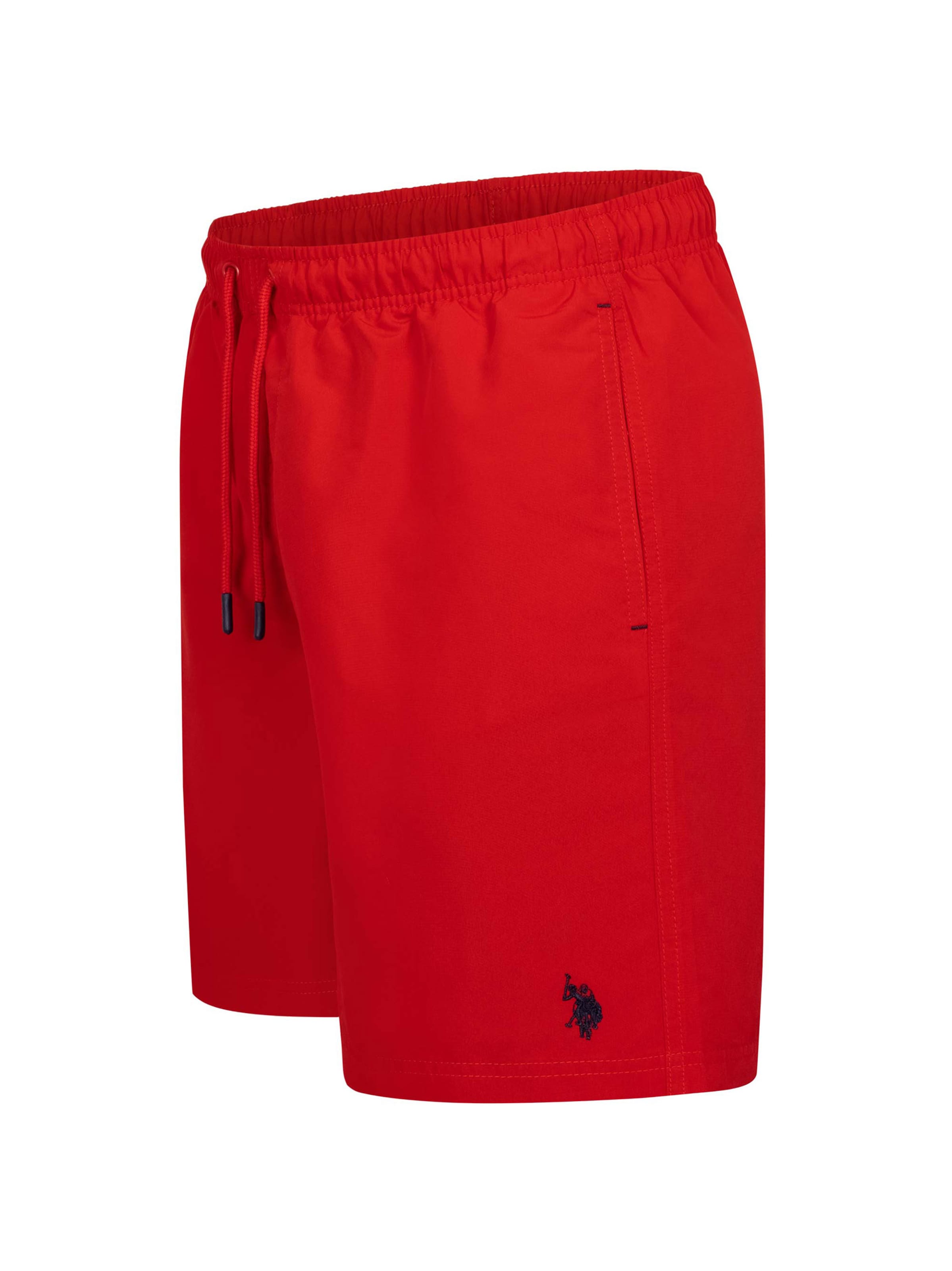 U.S. POLO ASSN. Regular Badeshorts in Rot