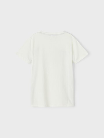 NAME IT - Camiseta 'Famos' en blanco
