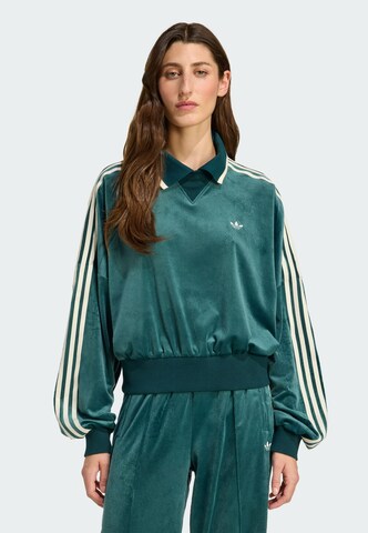 Sweat-shirt 'Adidas Originals x Liberty London' ADIDAS ORIGINALS en vert : devant
