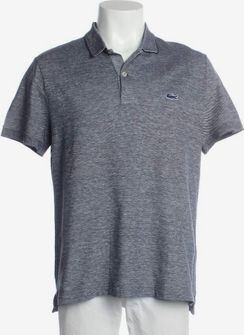 LACOSTE Shirt in L in Blue: front