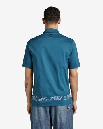 Coupe regular Chemise 'Hawaii Commando ' G-Star RAW en bleu