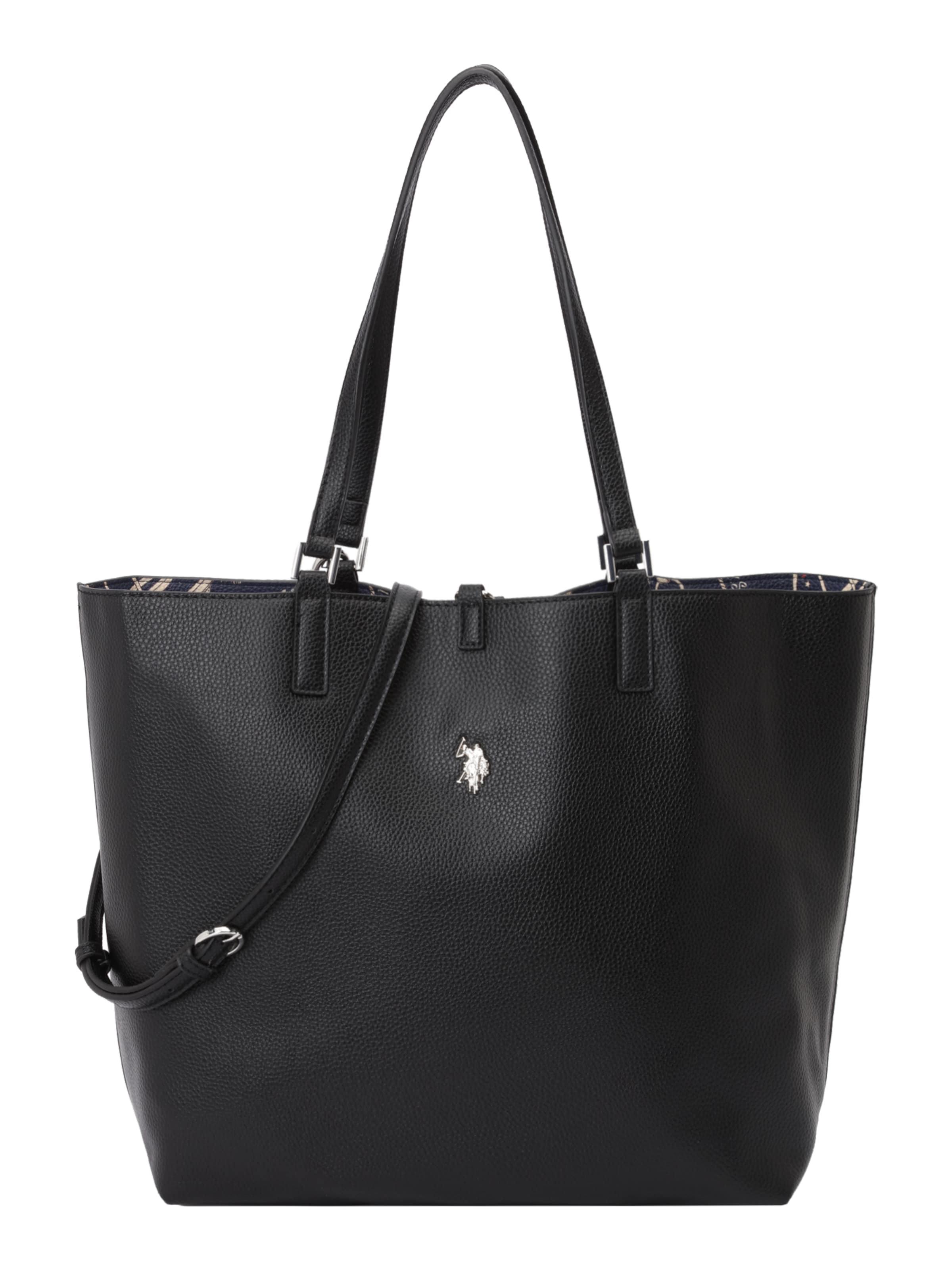 Shopper 'Rogersville' di U.S. POLO ASSN. in nero: frontale