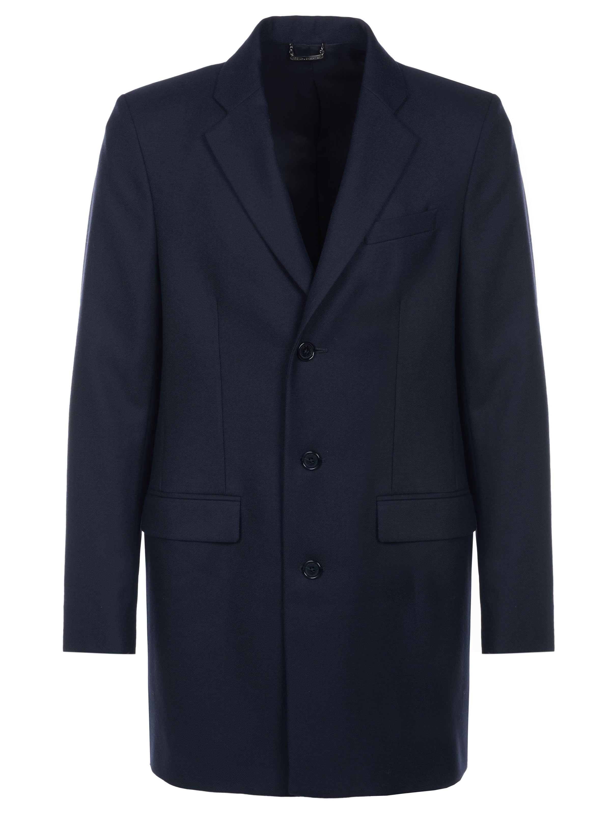 DOLCE & GABBANA Übergangsmantel 'Dolce & Gabbana Mantel'‌‌ in Blau: Vorderseite