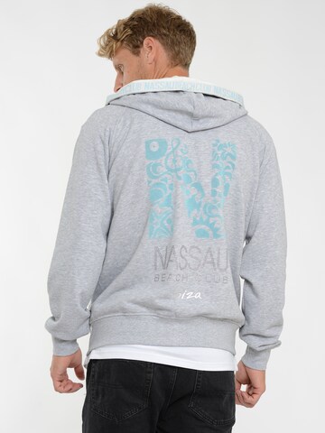 NASSAU Beach Club Sweat jacket in Grey