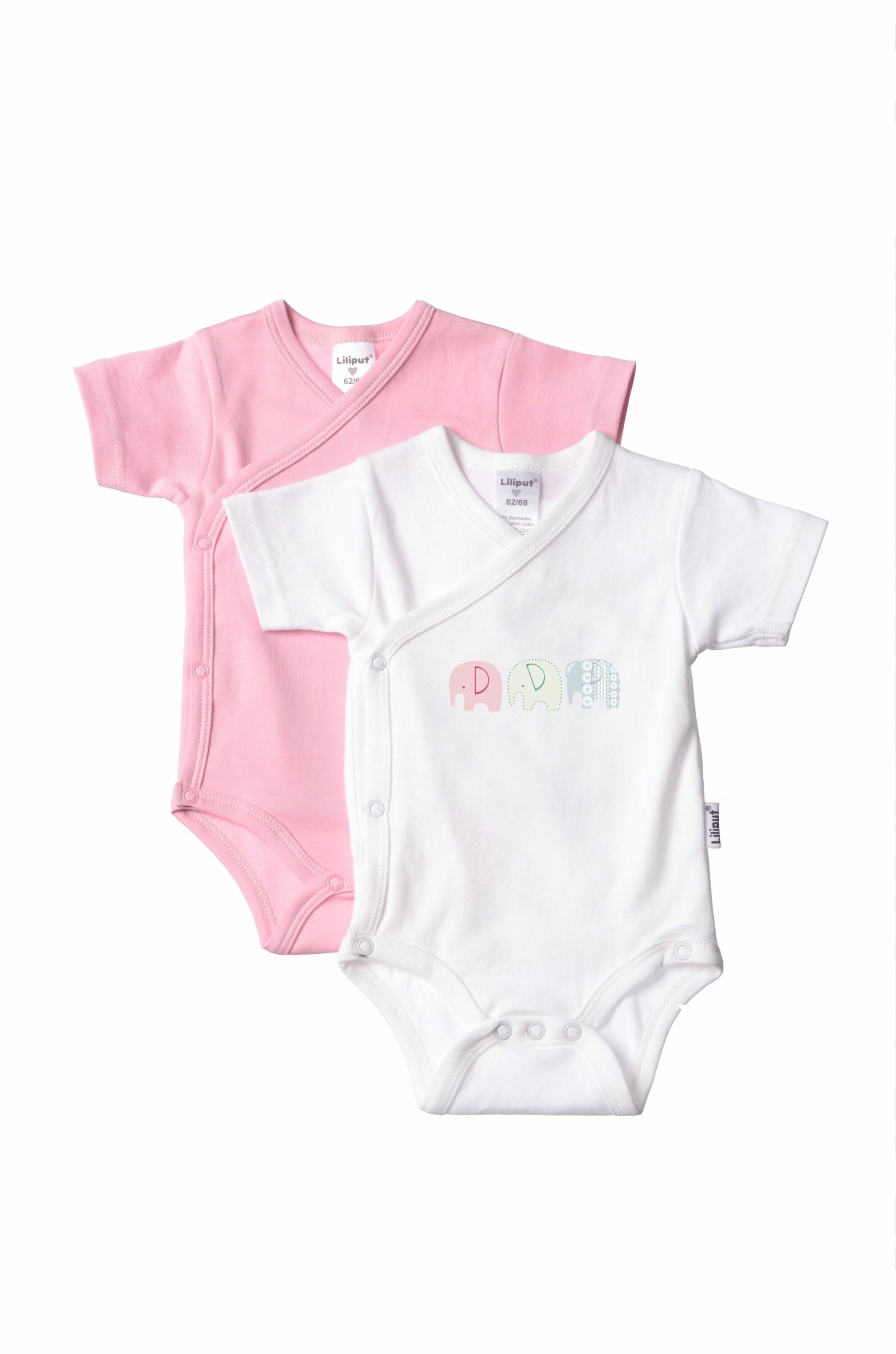 LILIPUT Body 'Elefanten' in Pink: Vorderseite