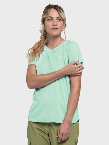 Schöffel Performance shirt ' Hiking T Shirt Style Grunas WMS ' in Green: front