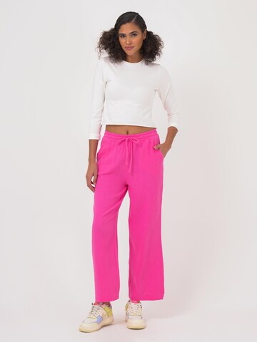 FRESHLIONS Loose fit Trousers 'Mila' in Pink
