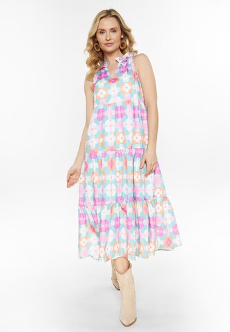 Robe d’été usha FESTIVAL en bleu