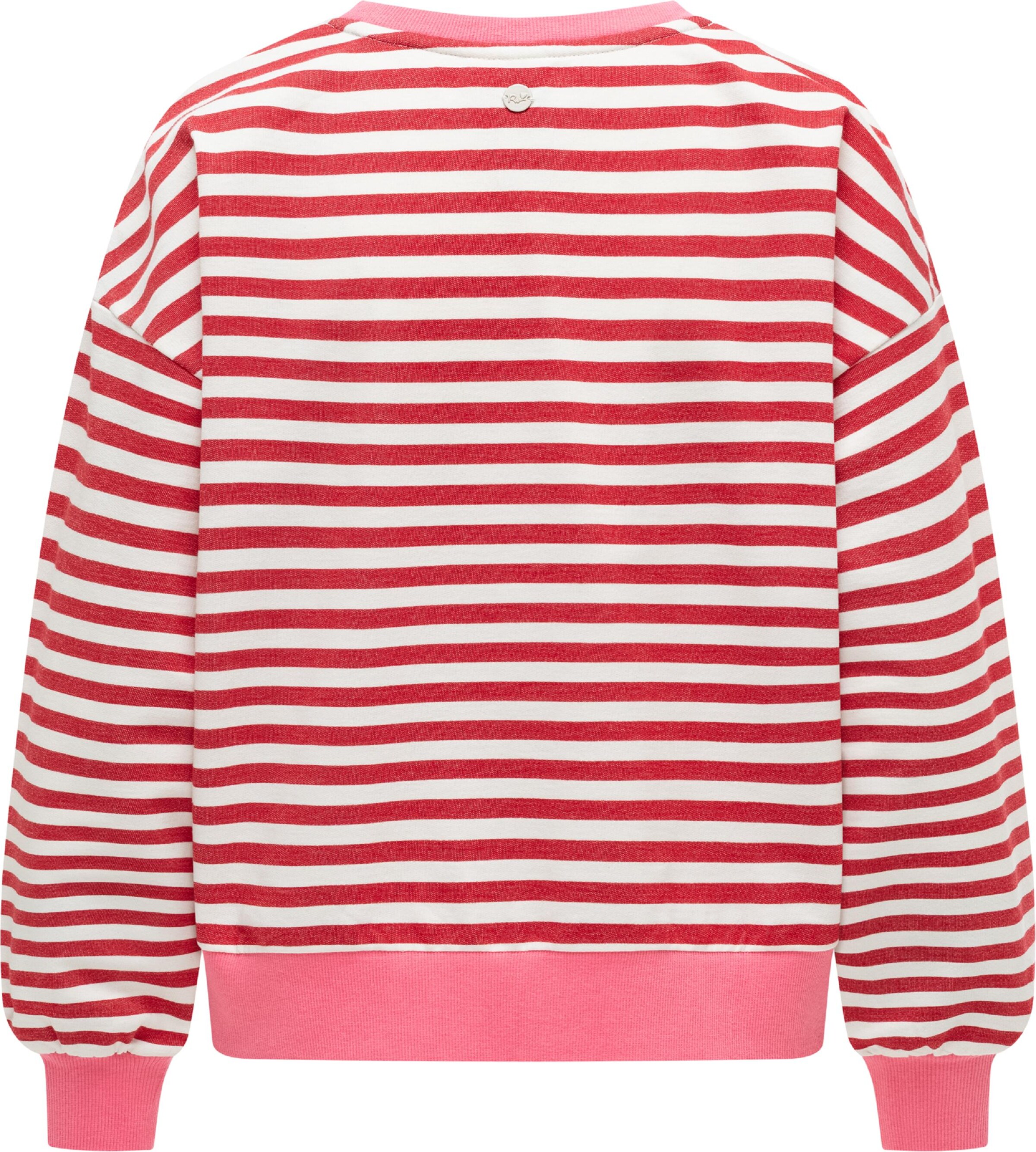 Ragwear Sweatshirt 'Wuss' in Red
