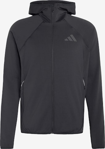 ADIDAS TERREX - Casaco de velo funcional 'Xperior' em preto: frente