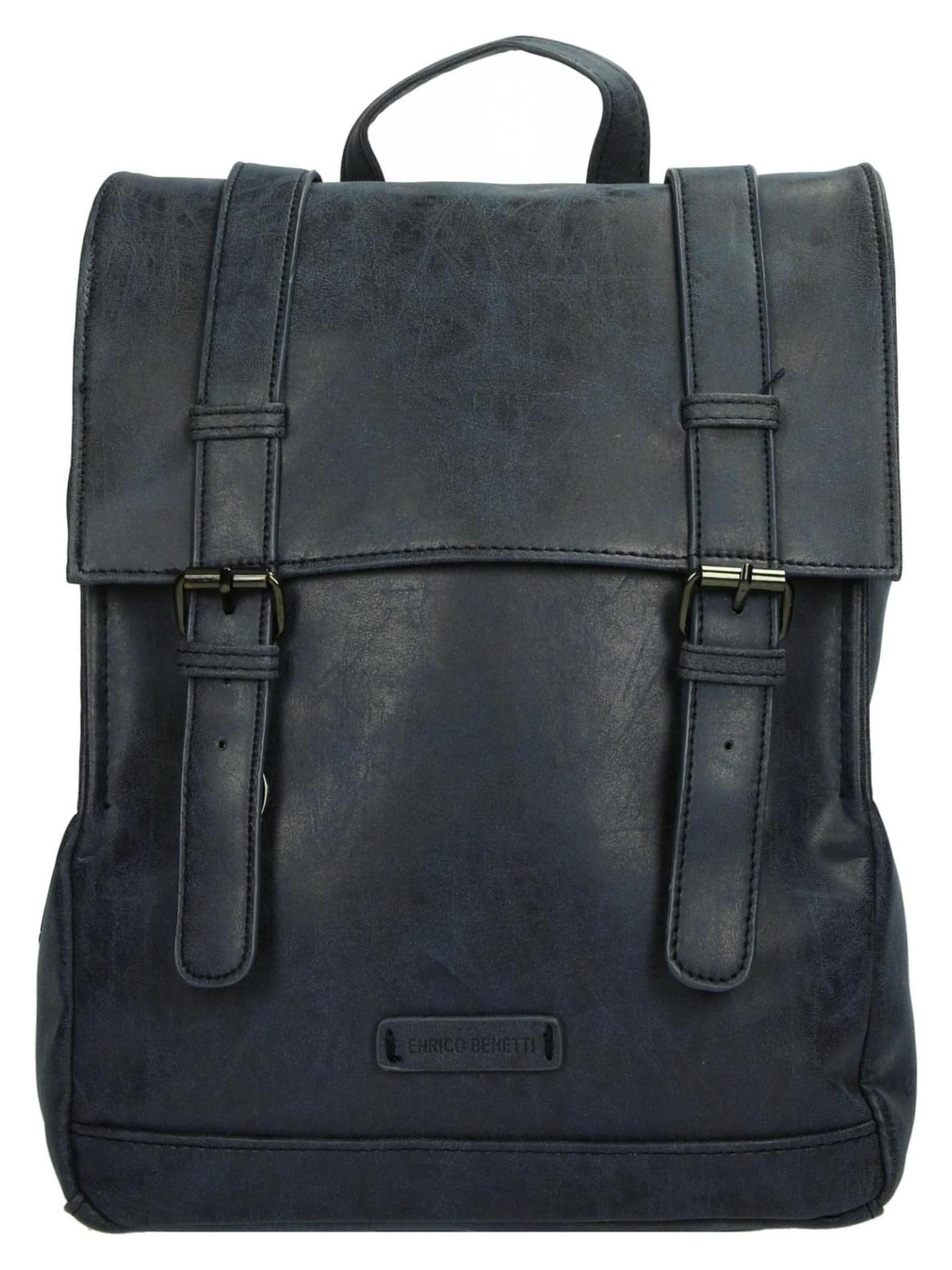 Enrico Benetti Backpack in Blue: front